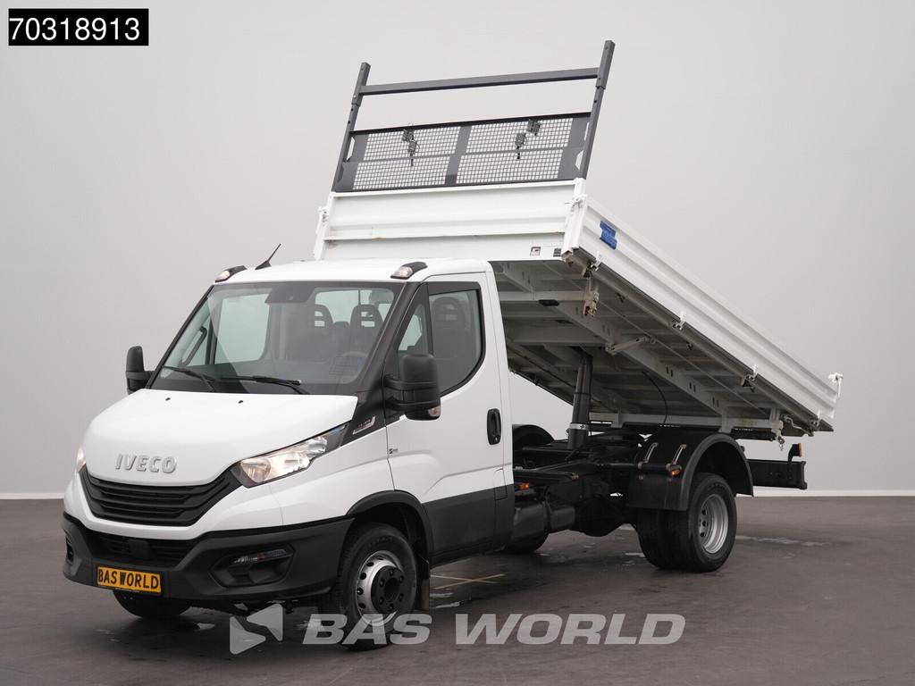 Iveco Daily 72C21 3.0L Driezijdige Open Laadbak Automaat Dub, Stof, Gebruikt, Euro 6, 4 cilinders