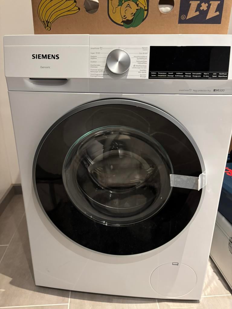 Wasmachine Siemens IQ500 - Deurne - slechts 2 jaar oud!!, Ophalen, 8 tot 10 kg, Voorlader, 1600 toeren of meer