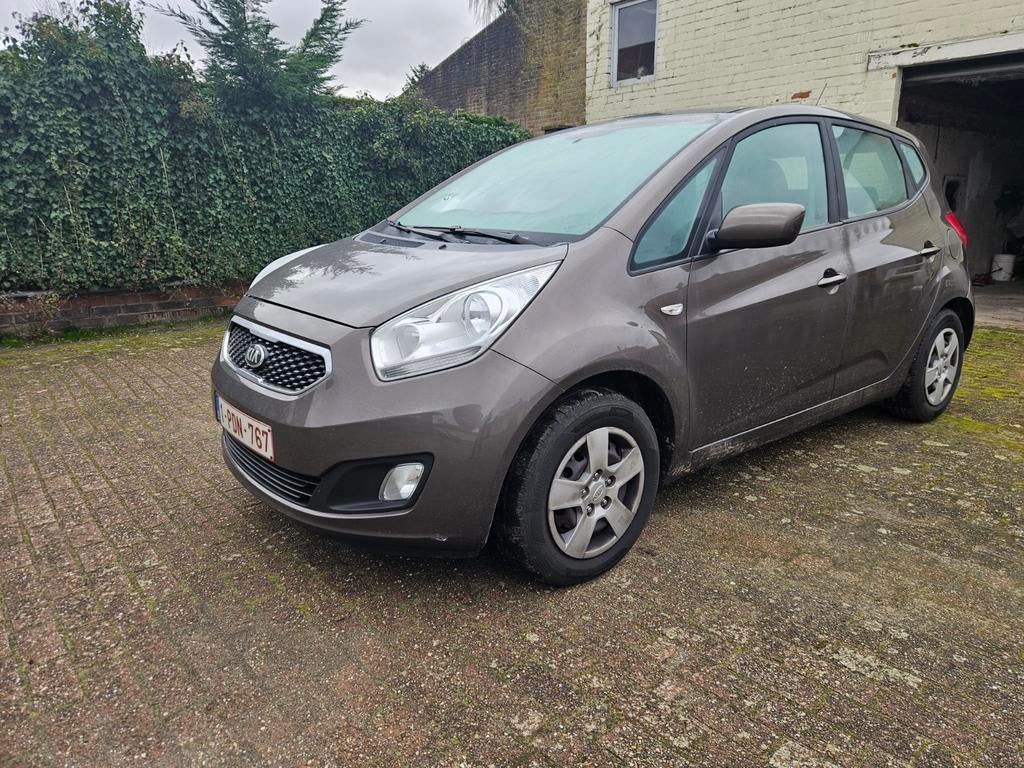 Kia Venga 1.4 benzine, Auto's, Kia, Euro 5, Stof, Zwart, Bruin