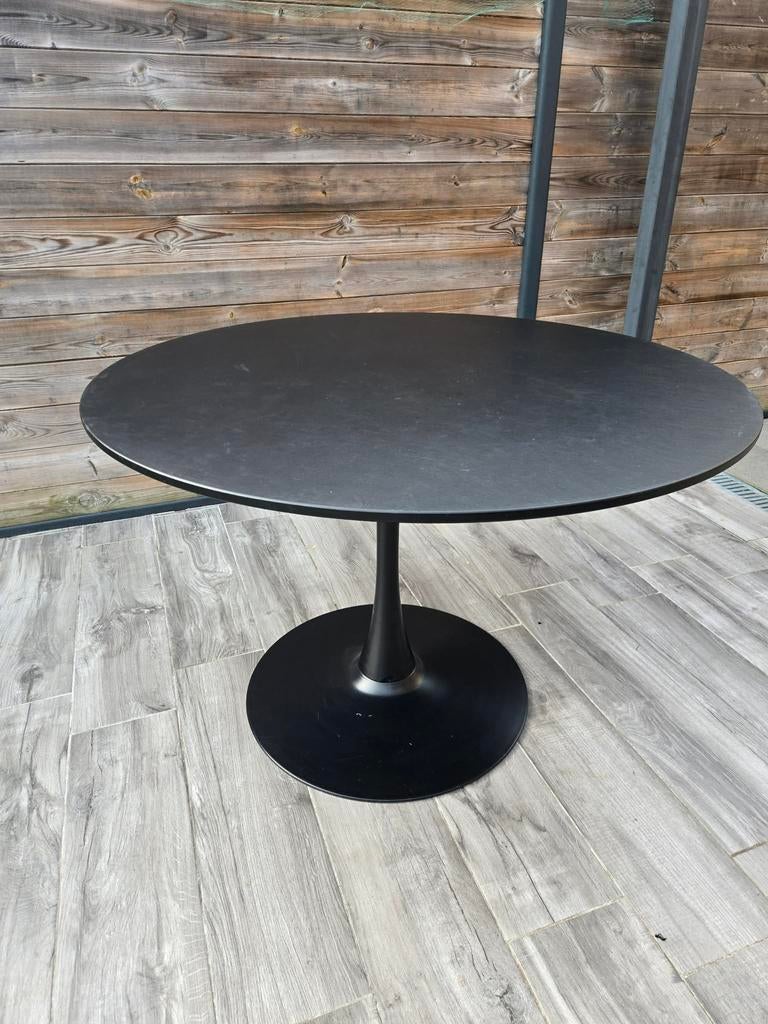 Table ronde de salle à manger diamètre 1m20 hauteur 73cm, 100 à 150 cm, Quatre personnes, Rond, Enlèvement