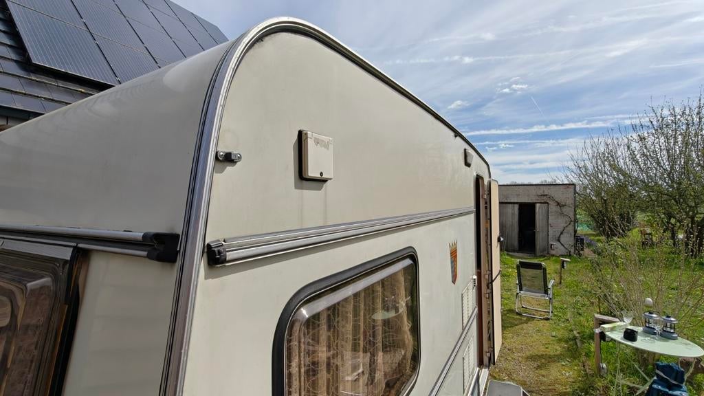 Authentieke vintage caravan Tabbert bouwjaar 1980, Caravans en Kamperen, Caravans, Standaardzit, Tabbert, 50 kg of minder, Particulier