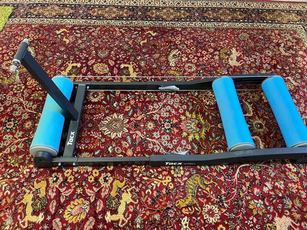 Tacx Antares met demonteerbare voorwielsteun., Sport en Fitness, Wielrennen, Ophalen, Gebruikt