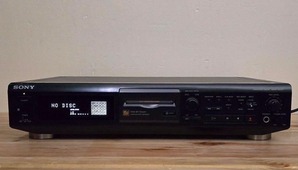 Sony MDS-JE510 minidisc recorder, Ophalen of Verzenden, Minidisc-recorder