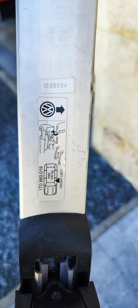 Barre de toit vw Touran, Auto diversen, Dakdragers, Ophalen