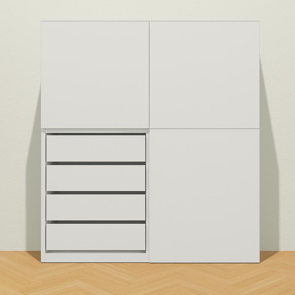 buffetkastje, Huis en Inrichting, Kasten | Buffetkasten, Ophalen, Gebruikt, 100 tot 150 cm, Modern