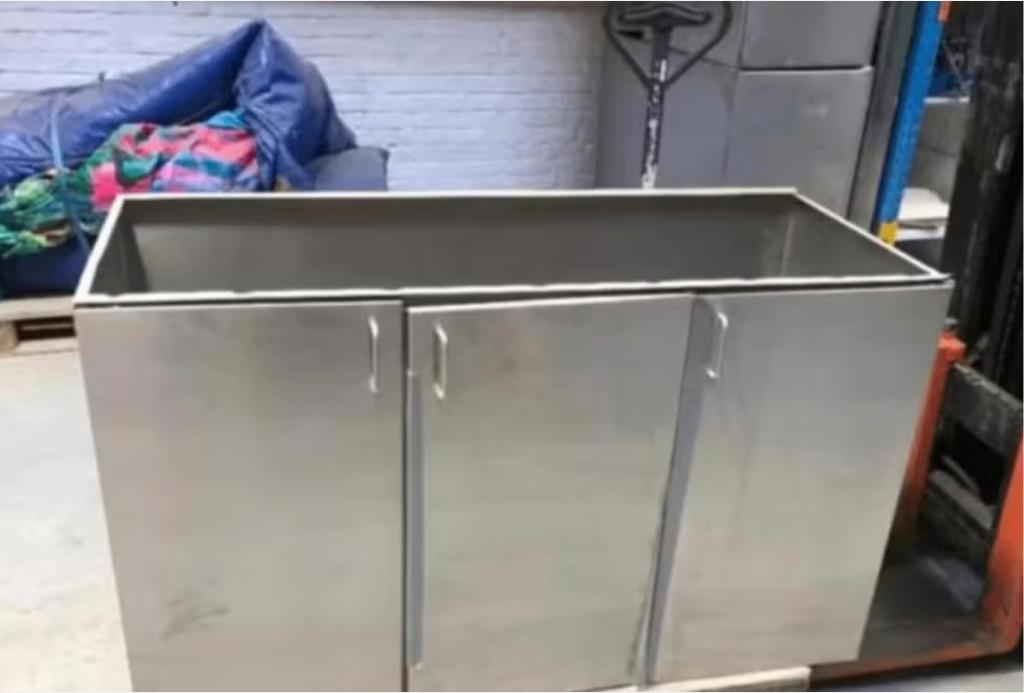 werkkast inox onderkast, Ophalen