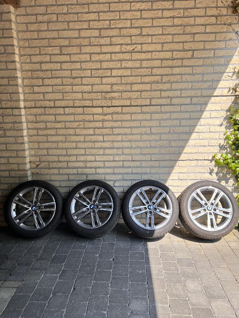 NIEUWE BMW 1&2 serie velgen + Bridgestone banden, Ophalen, 18 inch, Zomerbanden, Band(en)