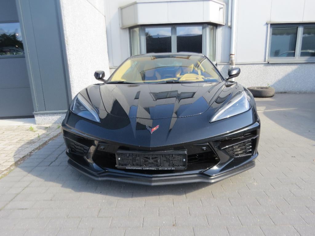 Chevrolet C8 Stingray 3LT 6.2 V8 coupé, Auto's, Automaat, Achterwielaandrijving, USB, Zwart