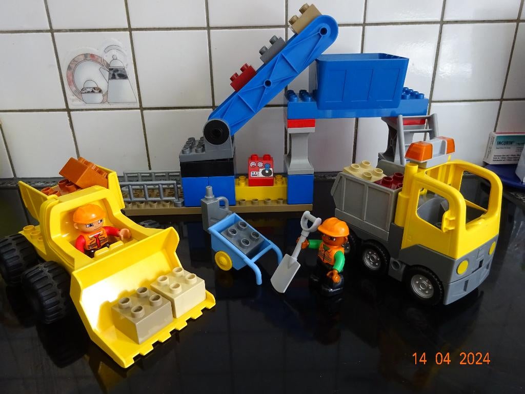 Lego Duplo 4987 Steengroeve - Bouwplaats*, Ophalen of Verzenden, Duplo