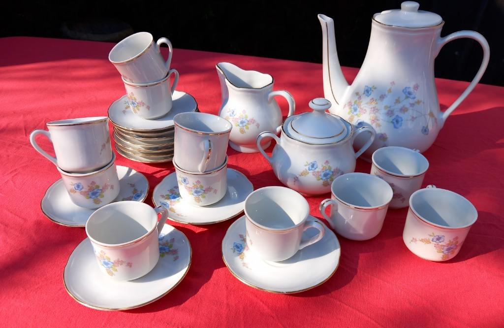 Koffieservice, Ophalen of Verzenden, Zo goed als nieuw, Kop(pen) en/of Schotel(s)