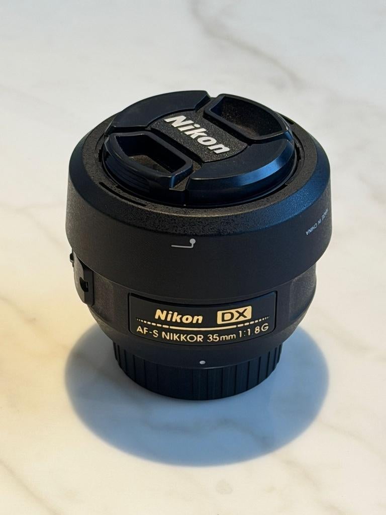 Nikon DX - 35mm 1.8 G, Ophalen of Verzenden, Gebruikt, Groothoeklens