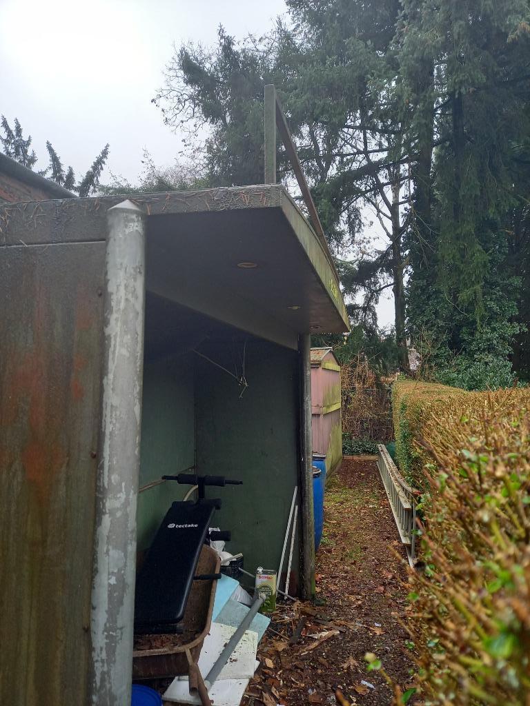 OVERKAPPENG VOOR TWEE AUTOMATEN, Tuin en Terras, Overkappingen, Ophalen, Gebruikt, Overige typen