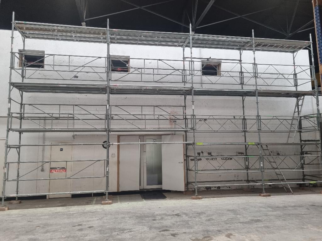 Échafaudage, Enlèvement, Utilisé, Échafaudage de façade, 5 mètres de hauteur ou plus