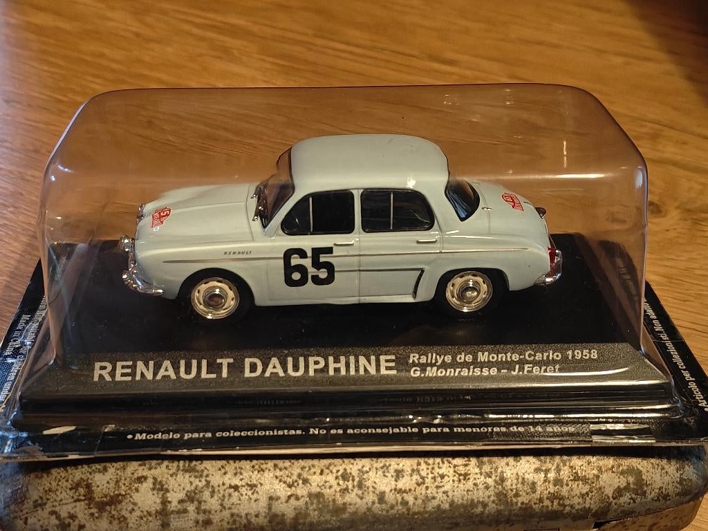 RENAULT DAUPHINE RALLYE DE MONTE-CARLO 1958, Enlèvement ou Envoi, Neuf, Voiture