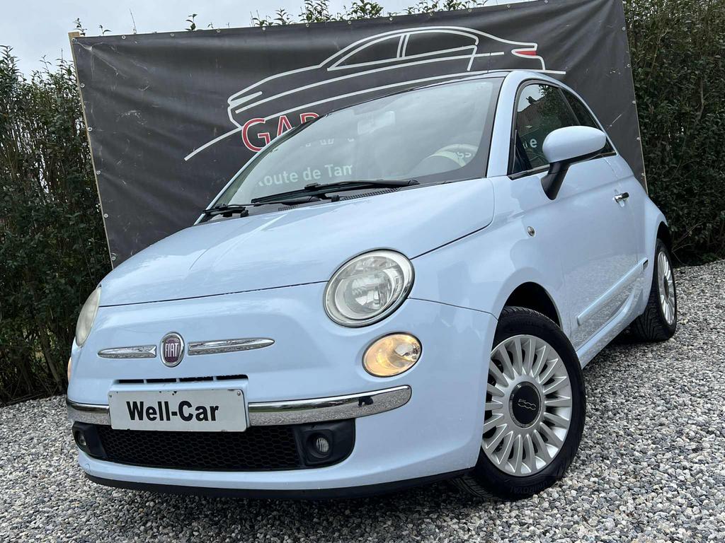 Fiat 500 1.2i 133.000km Toit Panoramique/Clim/Usb..., Voorwielaandrijving, 4 zetels, Stof, 4 cilinders