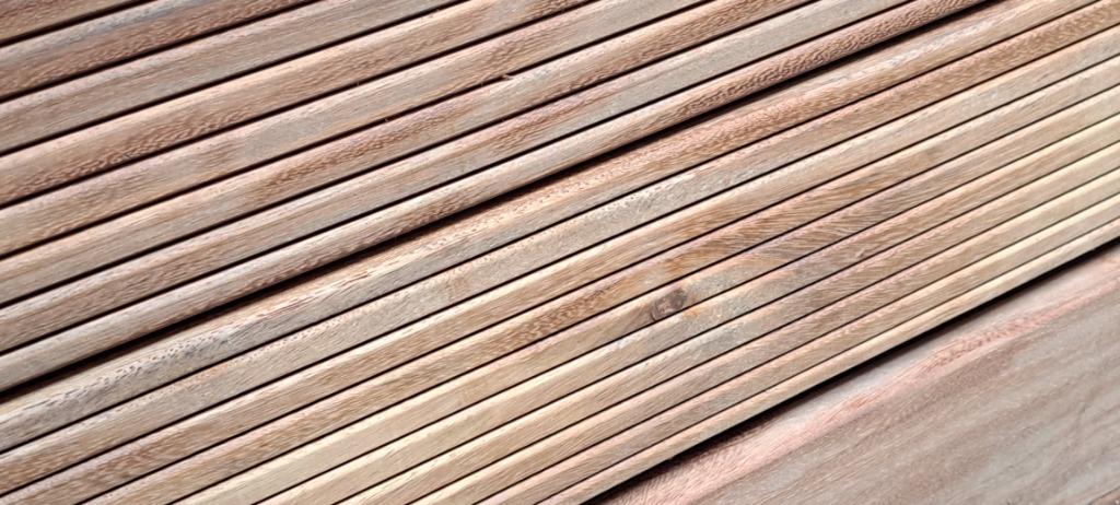 Terrasplanken Tropisch Hardhout, Tuin en Terras, Ophalen, Composiet