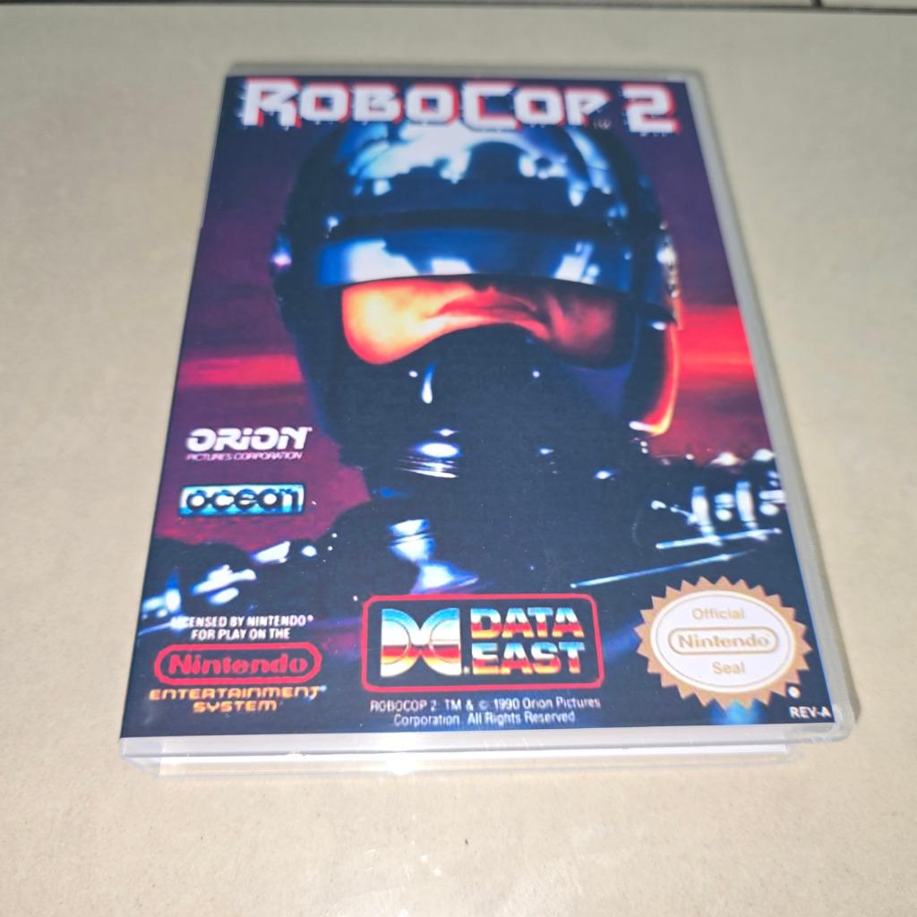 RoboCop 2 NES Game Case, Games en Spelcomputers, Games | Nintendo NES, Zo goed als nieuw, Verzenden