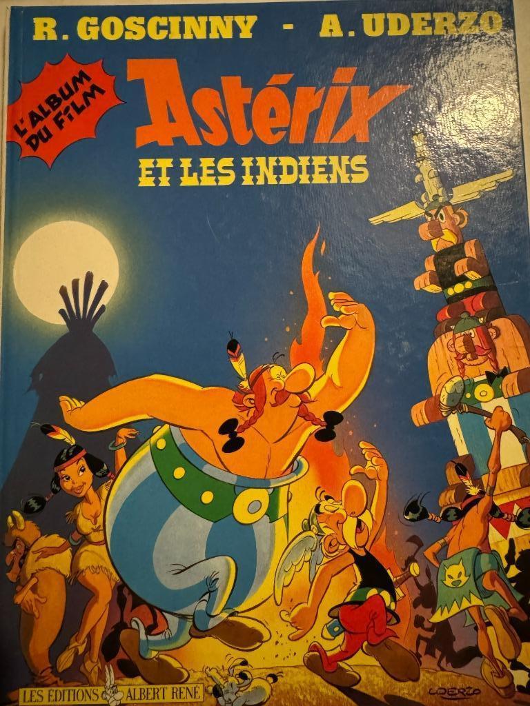 Asterix et les indiens l'album du film, Boeken, Stripverhalen, Ophalen of Verzenden, Gelezen, Goscinny / Uderzo