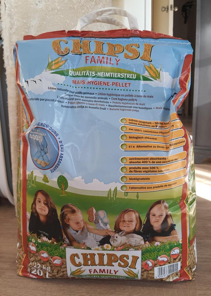 Litière pour chats, rongeurs, oiseaux - 12kg, Animaux & Accessoires, Bacs à litière, Comme neuf, Fermé, Enlèvement