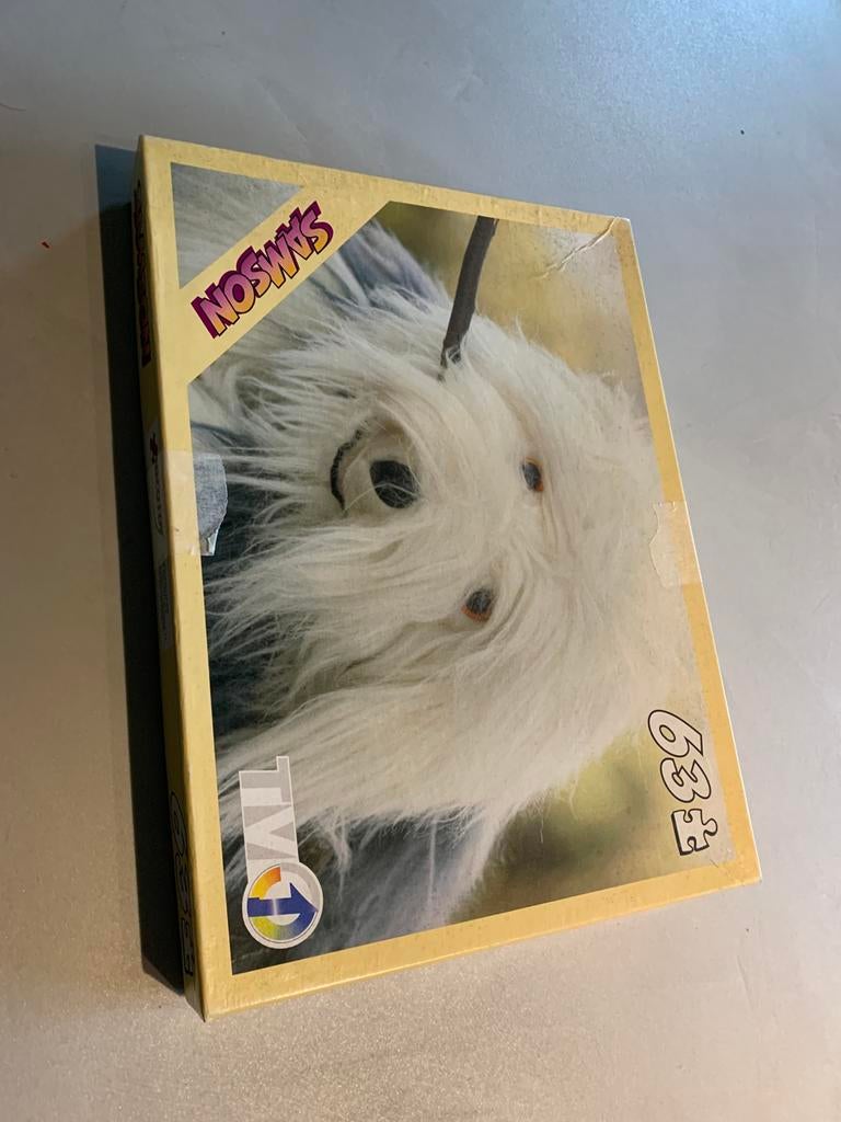 Vintage Samson & Gert puzzel TV1 Nicotoy 63 st, Verzamelen, Ophalen of Verzenden, Zo goed als nieuw