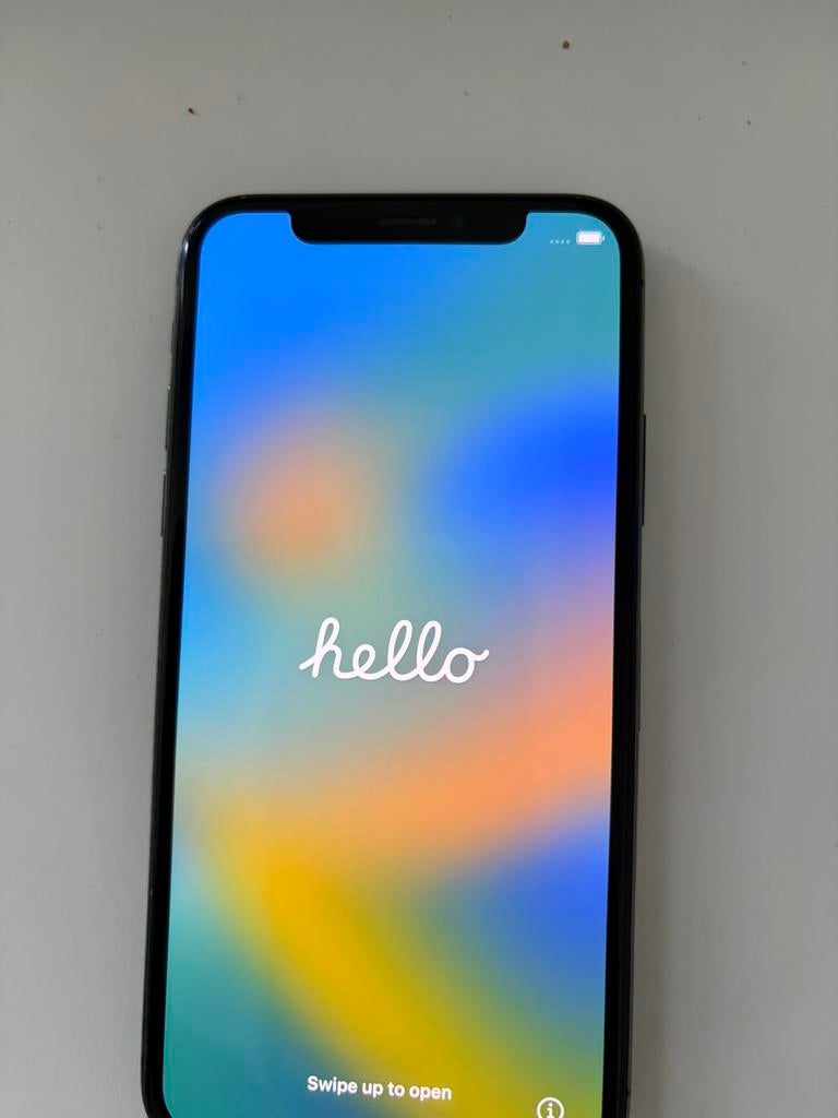 IPhone X 64Gb noir, Telecommunicatie, Mobiele telefoons | Apple iPhone, Gebruikt, Zwart, 64 GB, Zonder abonnement