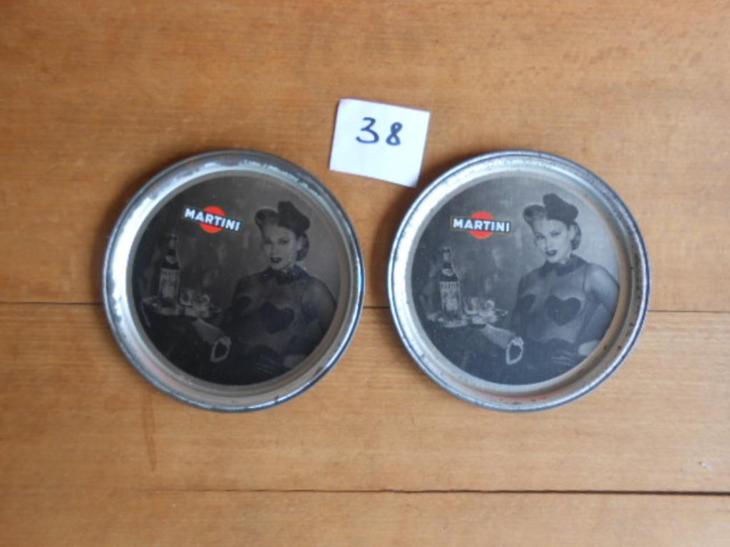 sous-verre Martine, matériau à boisson, étain, Enlèvement ou Envoi, Utilisé, Autre