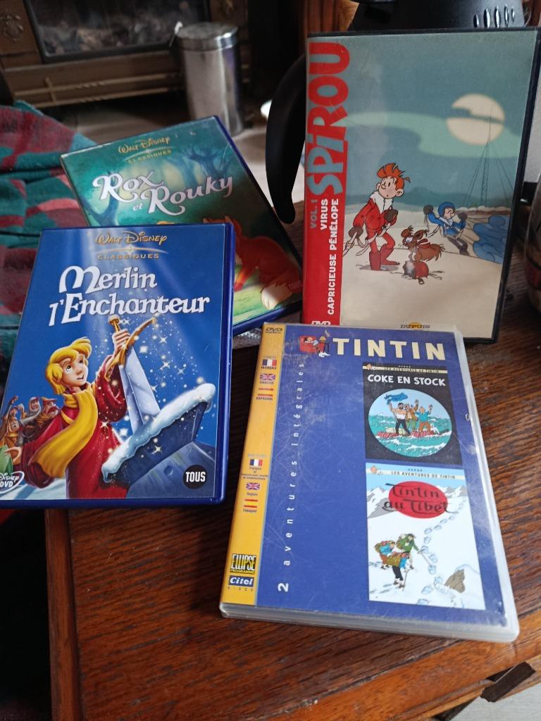 9dvd dessin animé, Ophalen, Zo goed als nieuw, Europees, Tekenfilm