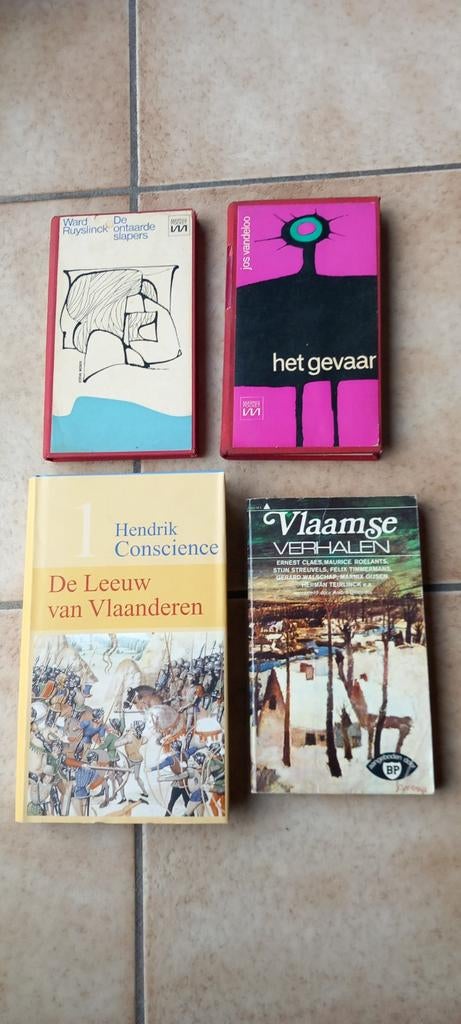 Vlaamse schrijvers Jos Vandeloo, Ward Ruyslinck, Streuvels, België, Diverse auteurs, Ophalen of Verzenden, Zo goed als nieuw