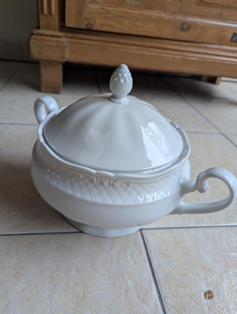 Soepterrine, Huis en Inrichting, Keuken | Servies, Ophalen, Zo goed als nieuw, Kom(men), Overige stijlen