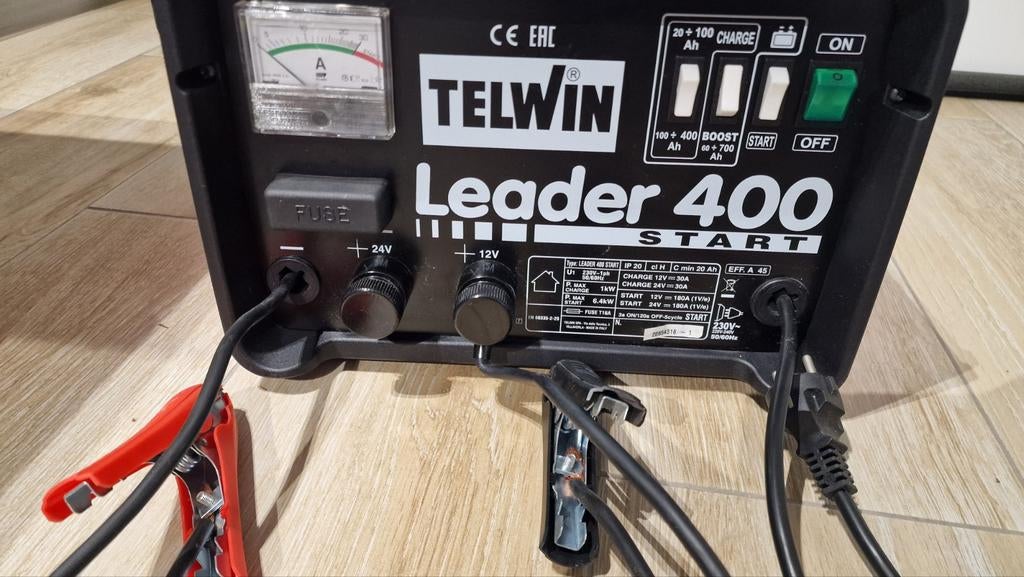 Telwin Leader 400 start autolader en starter, Ophalen of Verzenden, Nieuw, Universele onderdelen