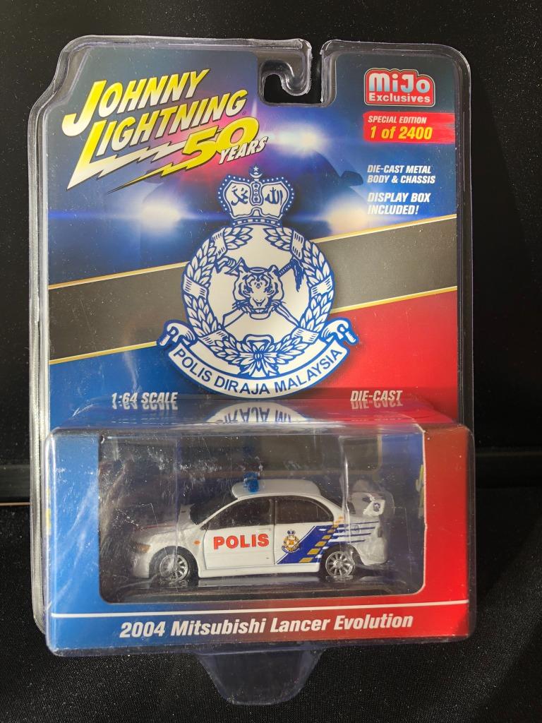JOHNNY LIGHTNING 50 Years 2004 Mitsubishi Lancer Evolution, Ophalen of Verzenden, Zo goed als nieuw, Auto