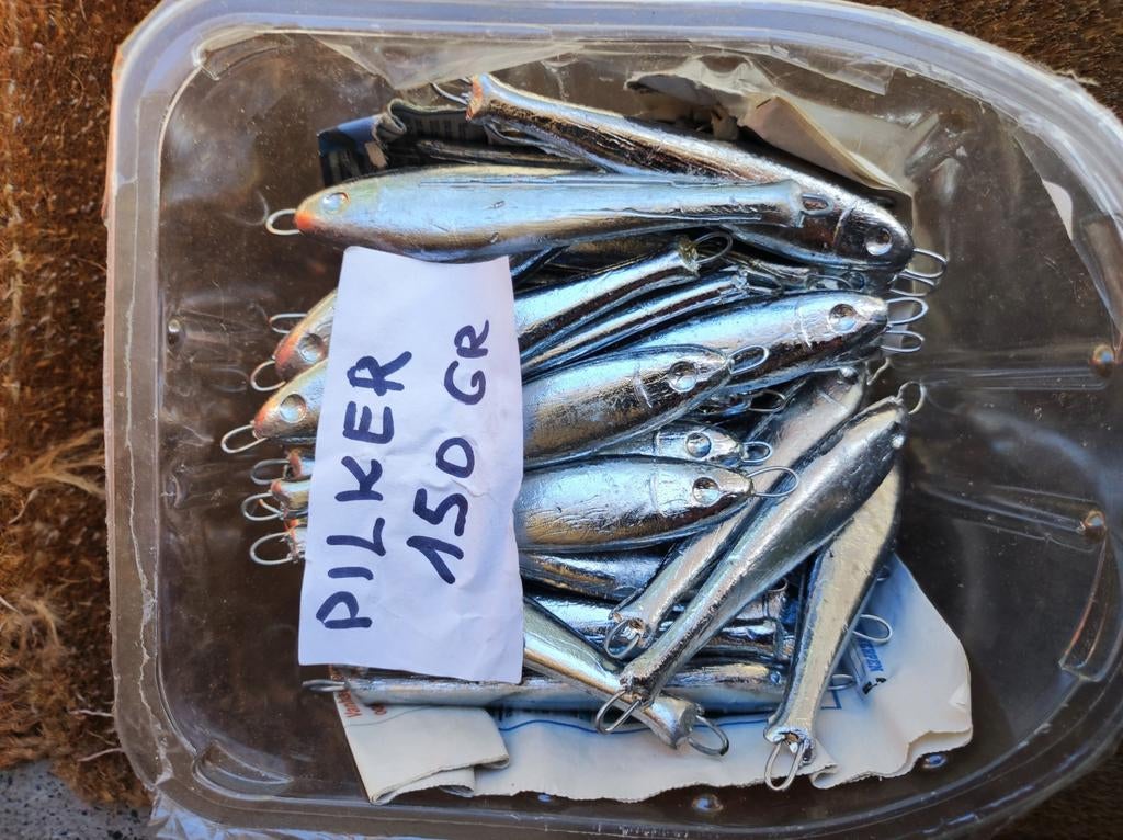 Pilkers verschillende gewichten., Ophalen of Verzenden, Zo goed als nieuw