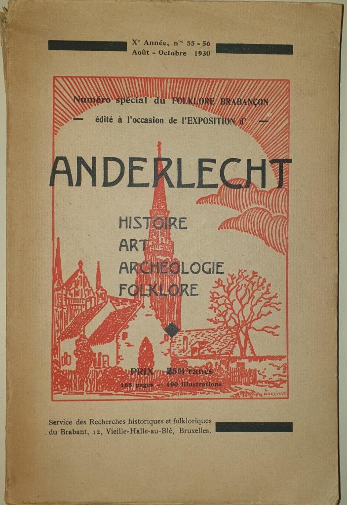 Anderlecht: Histoire, Art, Archeologie, Folklore, Boeken, Geschiedenis | Stad en Regio, Gelezen, 19e eeuw, Ophalen of Verzenden