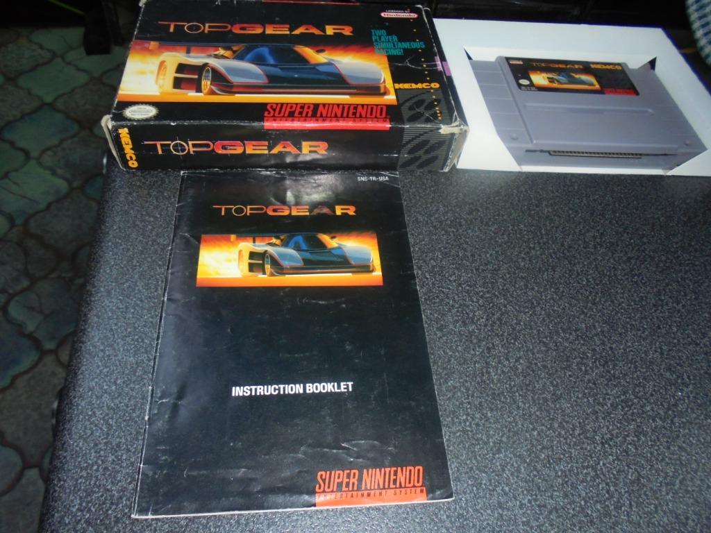Snes Top Gear (orig-compleet) CIB (Amerikaans), Games en Spelcomputers, Games | Nintendo Super NES, 2 spelers, Ophalen of Verzenden