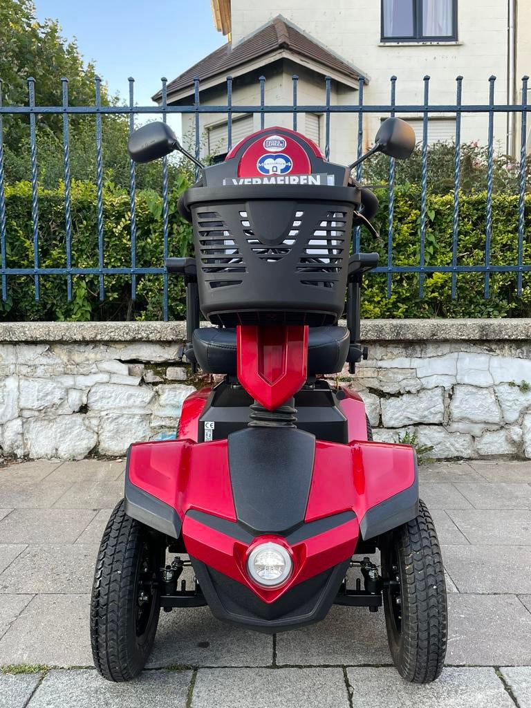 Scootmobiel Vermeiren Mercurius 4 elektrische scooter, Ophalen of Verzenden, Inklapbaar, Zo goed als nieuw, Elektrische rolstoel
