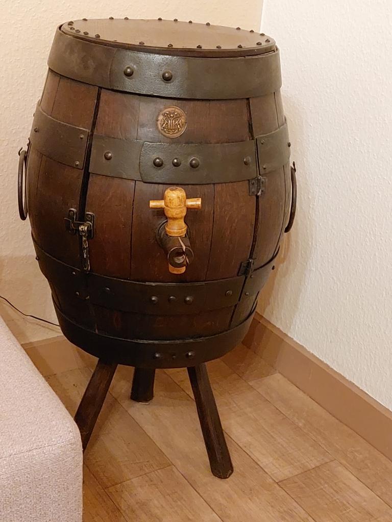 Tonneau ancien en bois, Enlèvement, Comme neuf