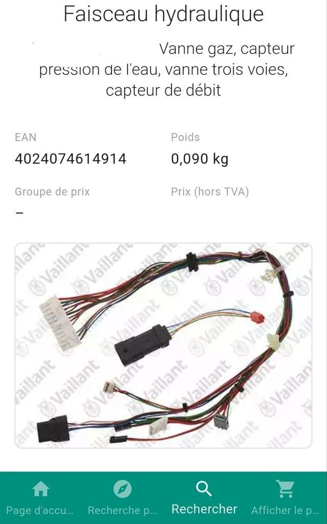 Faisceau Hydraulique Vaillant atmoTEC Pro, turboTEC Pro neuf, Enlèvement ou Envoi, Neuf