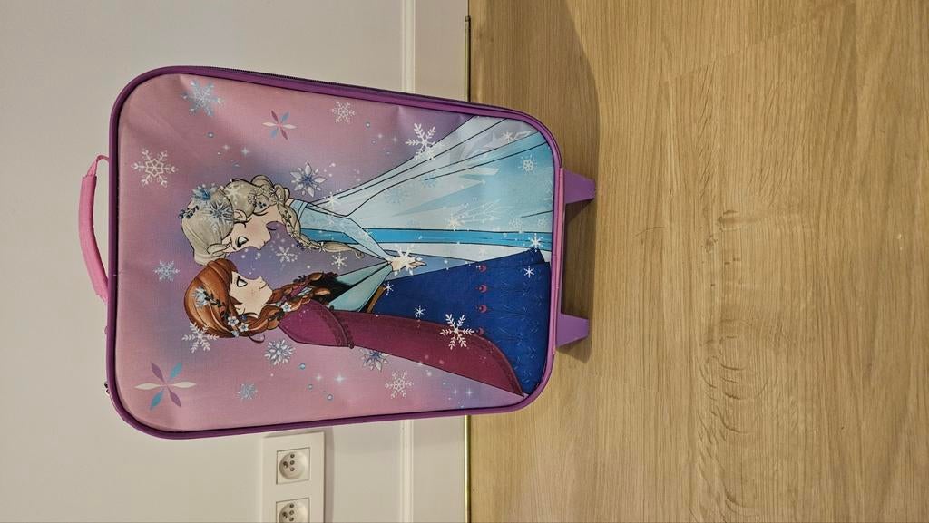Kindertrolley Frozen, Handtassen en Accessoires, Koffers, Ophalen, Zo goed als nieuw
