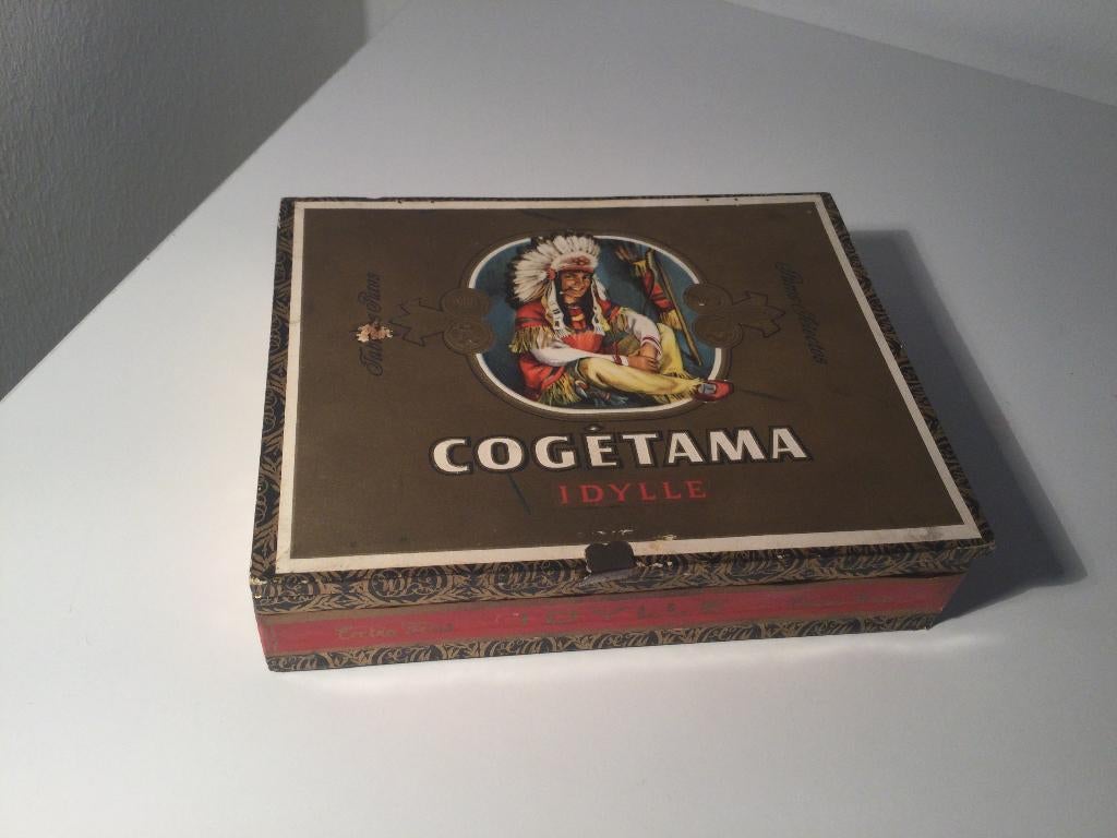 Old Cogétama Idylle extra fijne sigarendoos, Ophalen