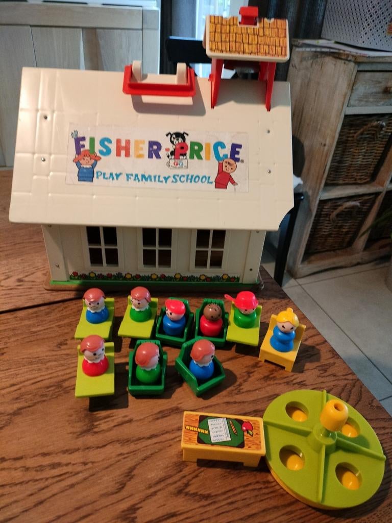 Fisher-Price schooltje, Kinderen en Baby's, Speelgoed | Fisher-Price, Ophalen, Gebruikt