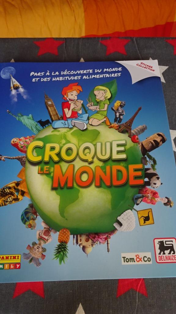 Album Delhaize "Croque le Monde" complet et parfait état, Enlèvement ou Envoi