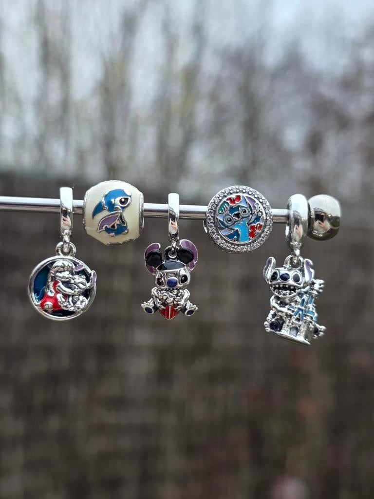 Disney pandora stitch bedels, Ophalen of Verzenden