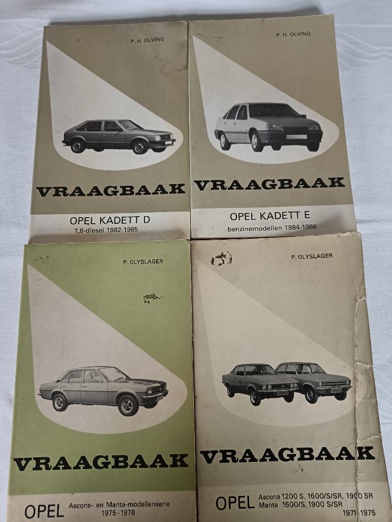 technische vraagbaak opel kadett, ascona, manta, Ophalen of Verzenden