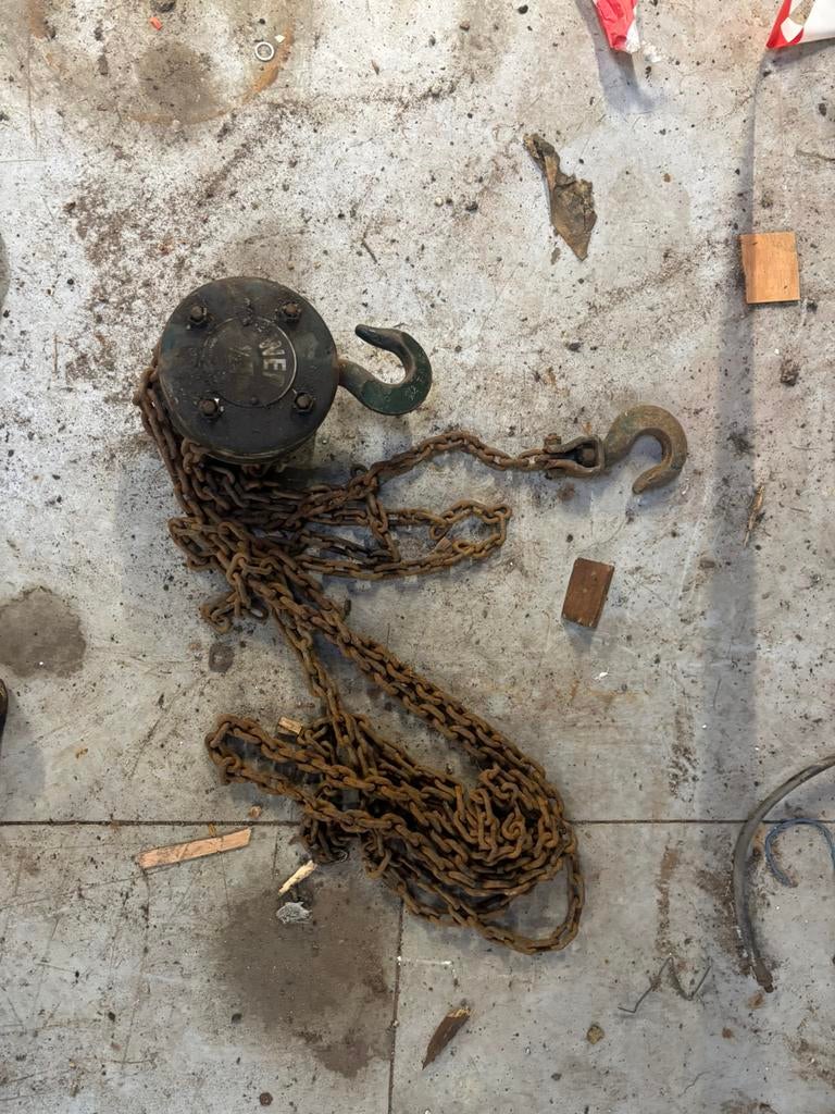 Palan a chaine treuil, Bricolage & Construction, Treuils et Palans, Enlèvement