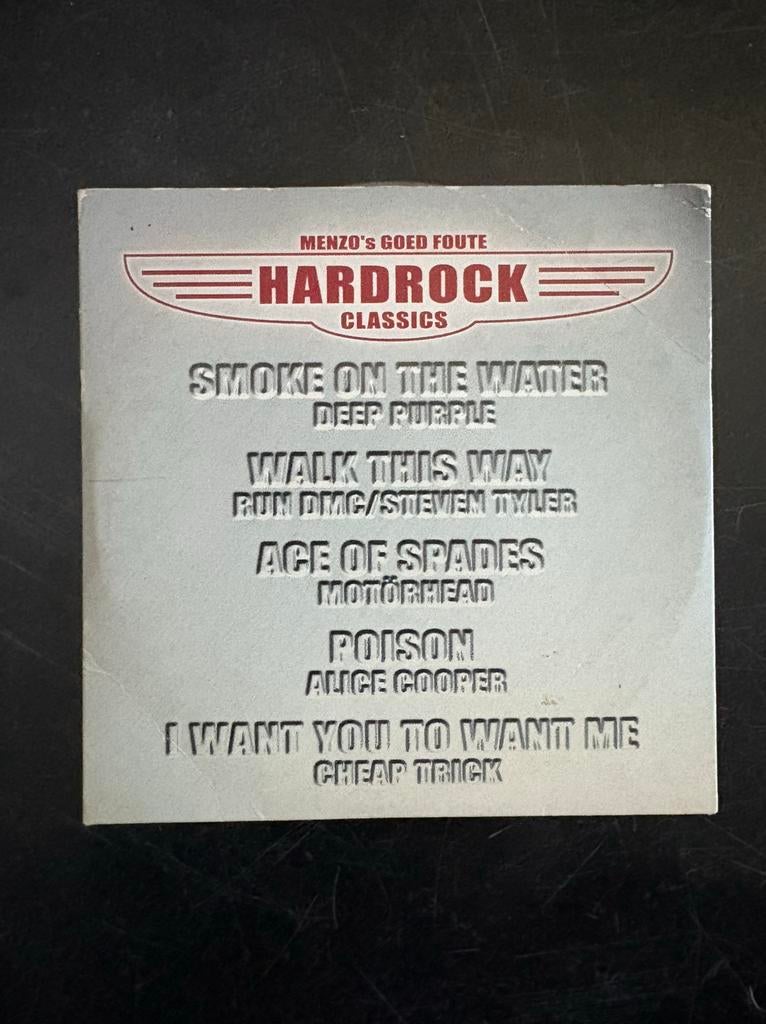 CD Menzo’s goed foute Hardrock Classics, Cd's en Dvd's, Ophalen of Verzenden, Gebruikt