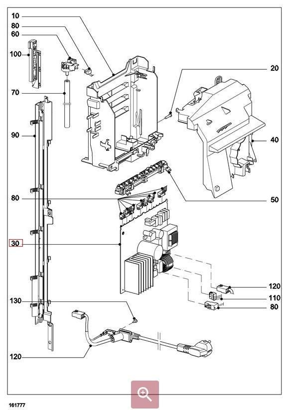 Carte de puissance Miele WDB005, Electroménager, Enlèvement ou Envoi, Utilisé, Chargeur frontal