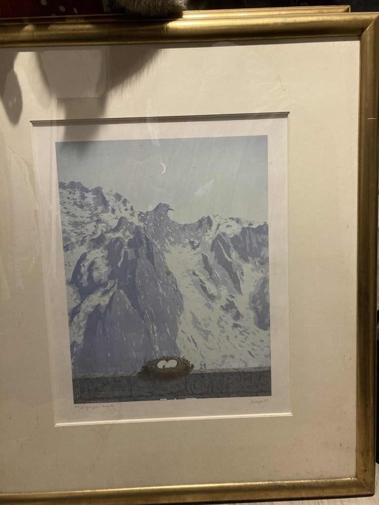 Originele lithografie te koop, Antiek en Kunst, Ophalen