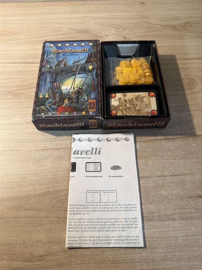 Machiavelli - 999 games - s6421, Hobby en Vrije tijd, Verzenden, Zo goed als nieuw