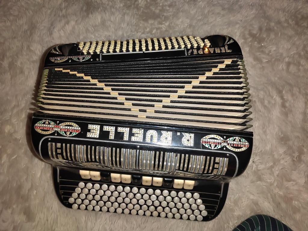 🎹 Accordéon chromatique Dallapé – Do 3–5 rangées–Stradella, Musique & Instruments, Autres marques, Enlèvement ou Envoi, Avec valise