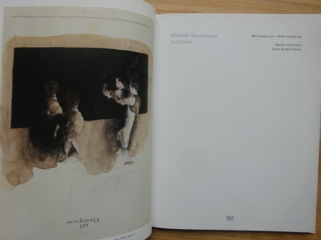 Michaël Borremans, Automat, Hatje Cantz, Hannover, 2009, Enlèvement ou Envoi, Comme neuf, Peinture et dessin